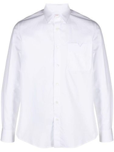 VALENTINO - Vlogo Cotton Shirt - Valentino - Modalova