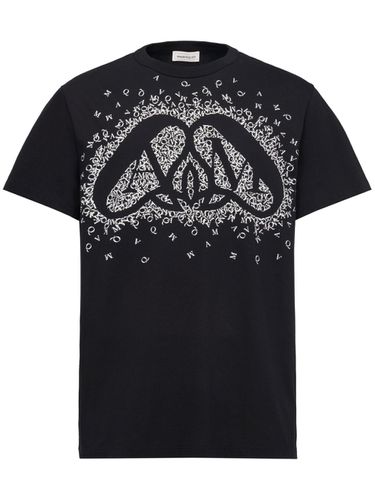 Exploded Charm Cotton T-shirt - Alexander McQueen - Modalova