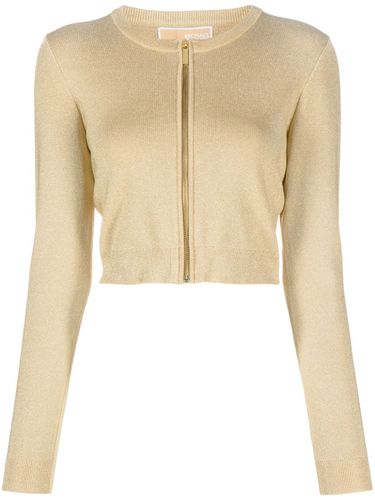 Zipped Cropped Jacket - Michael michael kors - Modalova