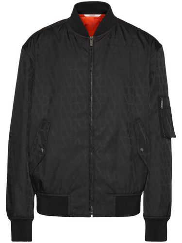 Toile Iconographe Nylon Bomber Jacket - Valentino - Modalova