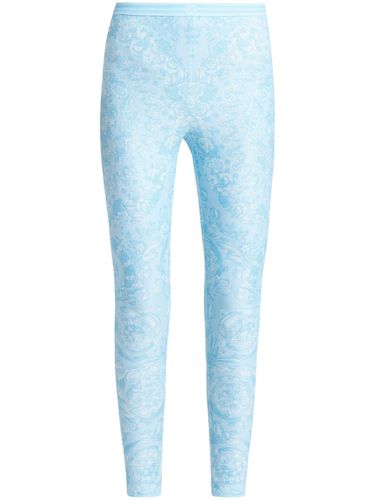 Barocco Print Lycra Leggings - Versace - Modalova