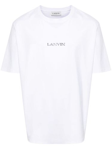 LANVIN - Logo Cotton T-shirt - Lanvin - Modalova