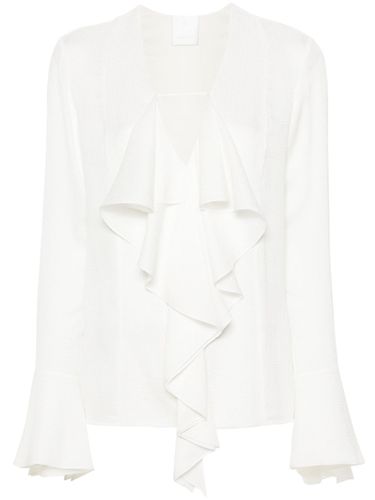 GIVENCHY - Silk Ruffled Blouse - Givenchy - Modalova