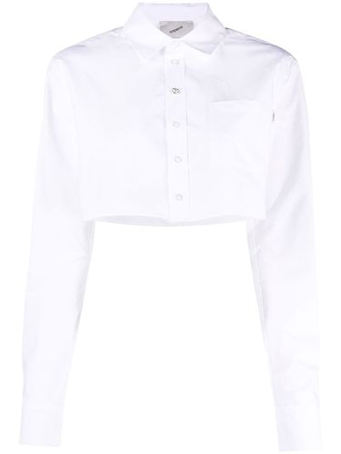 COPERNI - Cotton Cropped Shirt - Coperni - Modalova