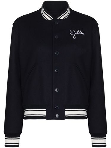 Wool Blend Bomber Jacket - Golden Goose - Modalova