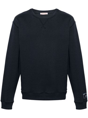 VALENTINO - Logo Cotton Sweatshirt - Valentino - Modalova