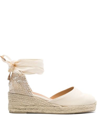 Carina Raffia Wedge Espadrilles - Castaner since 1927 - Modalova