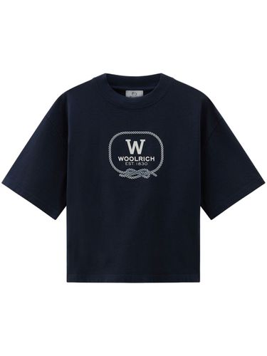 WOOLRICH - Logo Cotton T-shirt - Woolrich - Modalova
