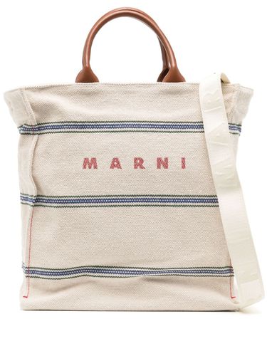 MARNI - Canvas Tote Bag - Marni - Modalova