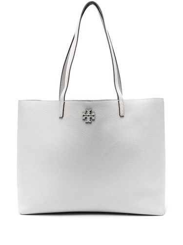 Mcgraw Leather Tote Bag - Tory Burch - Modalova