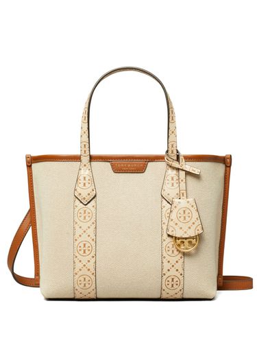 Perry Small Canvas Tote Bag - Tory Burch - Modalova