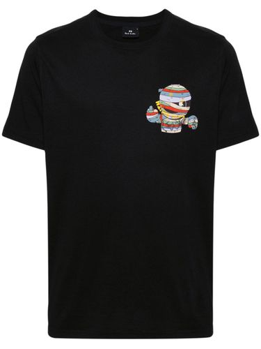 Mummy Happy Print Cotton T-shirt - PS Paul Smith - Modalova