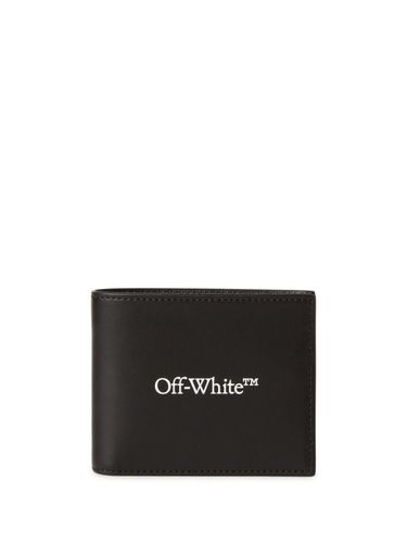OFF-WHITE - Logo Leather Wallet - Off-White - Modalova