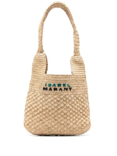 Praia Small Straw Shoulder Bag - Isabel Marant - Modalova