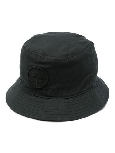 Logo Cotton Bucket Hat - Stone Island - Modalova