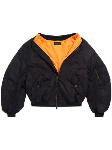 BALENCIAGA - Nylon Bomber Jacket - Balenciaga - Modalova