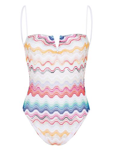 Zigzag Pattern Swimsuit - Missoni Beachwear - Modalova