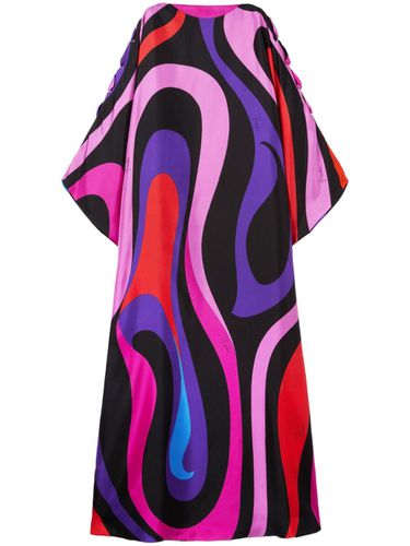 PUCCI - Printed Silk Caftan Dress - Pucci - Modalova