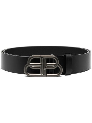 BALENCIAGA - Bb Leather Belt - Balenciaga - Modalova