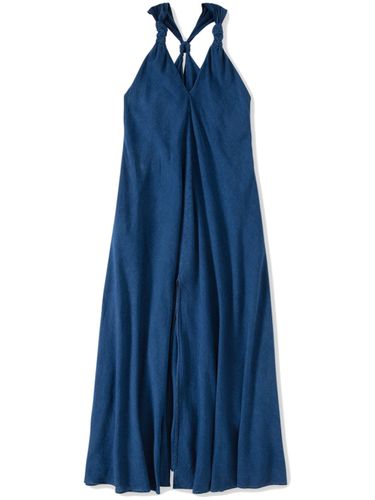 Linen And Cotton Blend Long Dress - Closed - Modalova