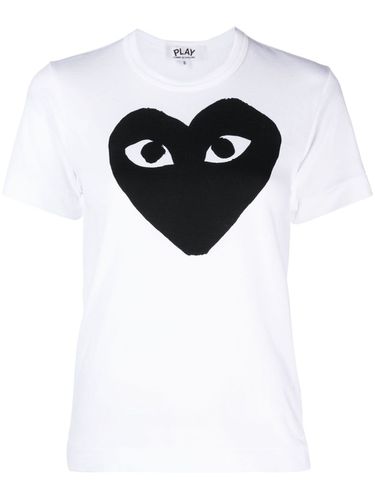 Logo Cotton T-shirt - Comme Des Garcons Play - Modalova