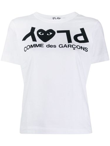 Logo Cotton T-shirt - Comme Des Garcons Play - Modalova