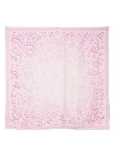 Allover Logo Silk Foulard - Max Mara - Modalova