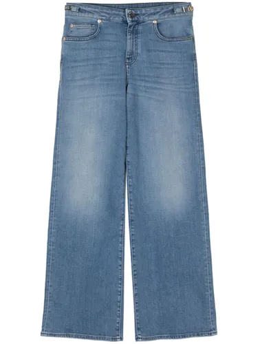 Wide-leg Denim Jeans - Emporio Armani - Modalova