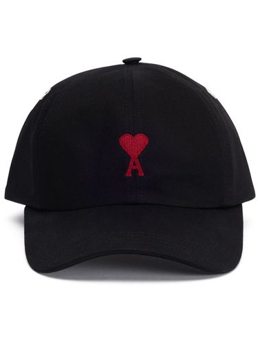 Ami De Coeur Cotton Baseball Cap - Ami Paris - Modalova