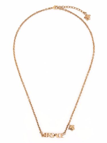 VERSACE - Logo Necklace - Versace - Modalova