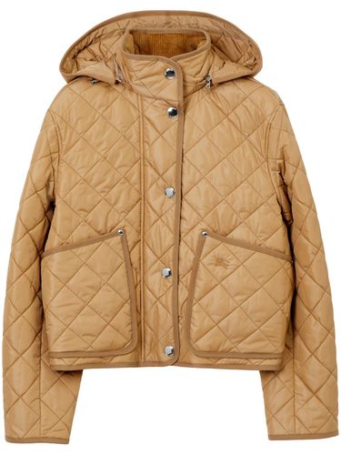 BURBERRY - Quilted Hooded Jacket - Burberry - Modalova