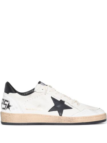 Ball Star Leather Sneakers - Golden Goose - Modalova