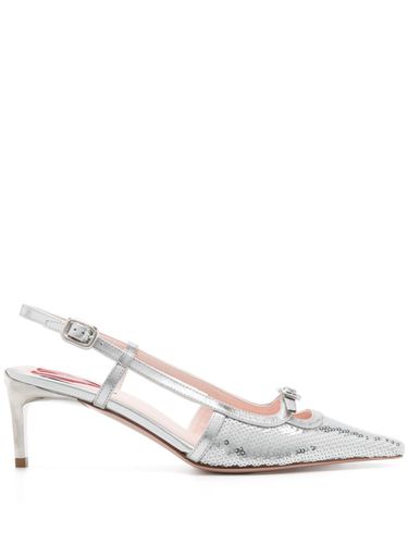 Mini Buckle Slingback Pumps - Roger Vivier - Modalova