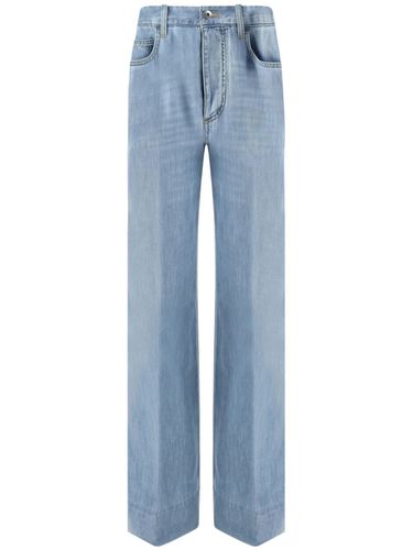 Wide Leg Denim Jeans - Bottega Veneta - Modalova