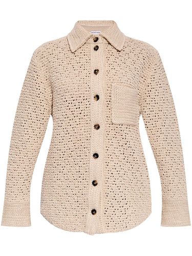 Crochet Cotton Shirt - Bottega Veneta - Modalova