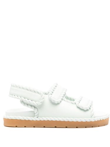 Jack Leather Flat Sandals - Bottega Veneta - Modalova