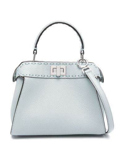 Peekaboo Mini Leather Handbag - Fendi - Modalova