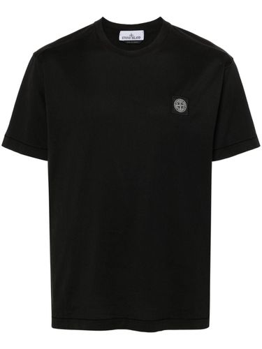 STONE ISLAND - Logo Cotton T-shirt - Stone Island - Modalova