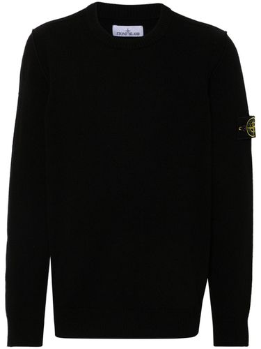 Wool Crewneck Sweater - Stone Island - Modalova