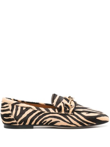 TOD'S - T-ring Zebra Motif Loafers - Tod's - Modalova