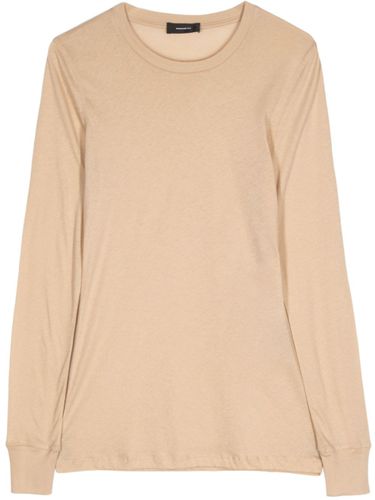 Fitted Long Sleeve T-shirt - Wardrobe.nyc - Modalova