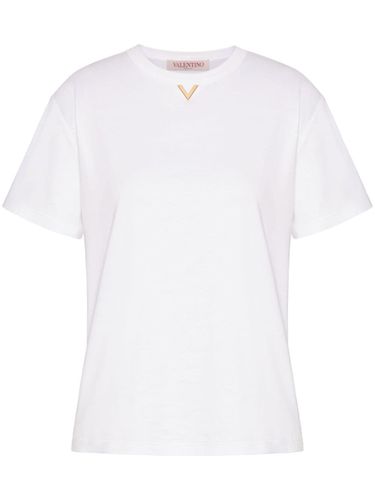 VALENTINO - Vlogo Cotton T-shirt - Valentino - Modalova