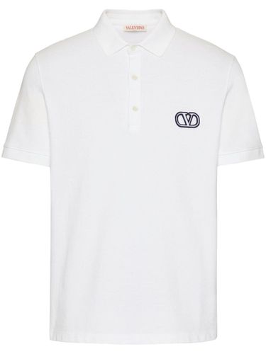 Vlogo Signature Cotton Polo Shirt - Valentino - Modalova