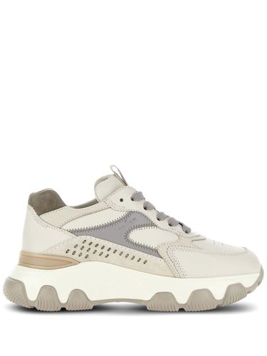 Hyperactive Leather Sneakers - Hogan - Modalova