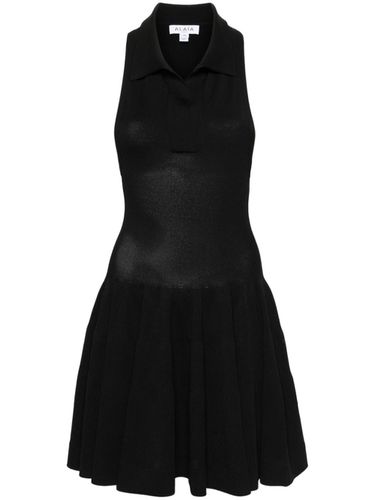 ALAÏA - Piquet Knit Polo Dress - AlaÏa - Modalova