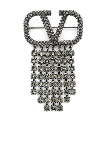 VALENTINO GARAVANI - Vlogo Brooch - Valentino Garavani - Modalova