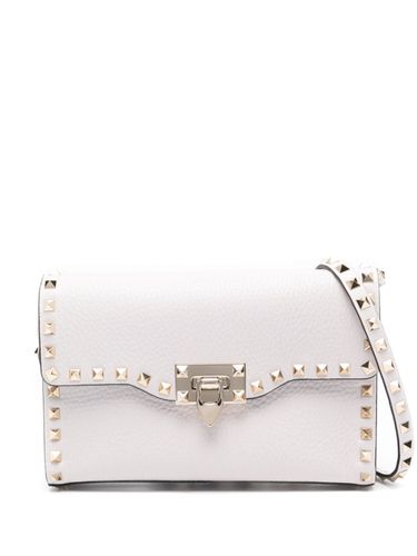 Rockstud Small Leather Shoulder Bag - Valentino Garavani - Modalova