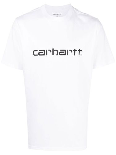 S/s Script Cotton T-shirt - Carhartt Wip - Modalova