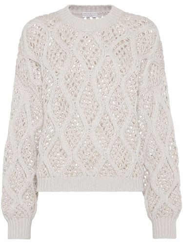 Cashmere Knitted Sweater - Brunello Cucinelli - Modalova