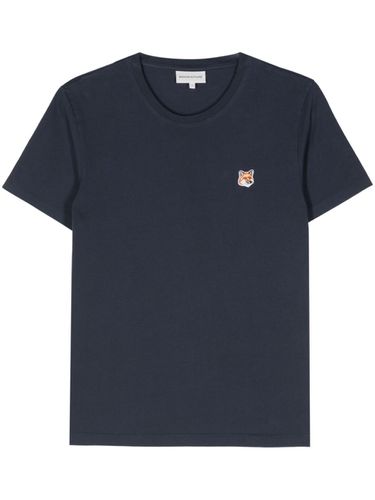 Fox Head Patch Cotton T-shirt - Maison Kitsune' - Modalova